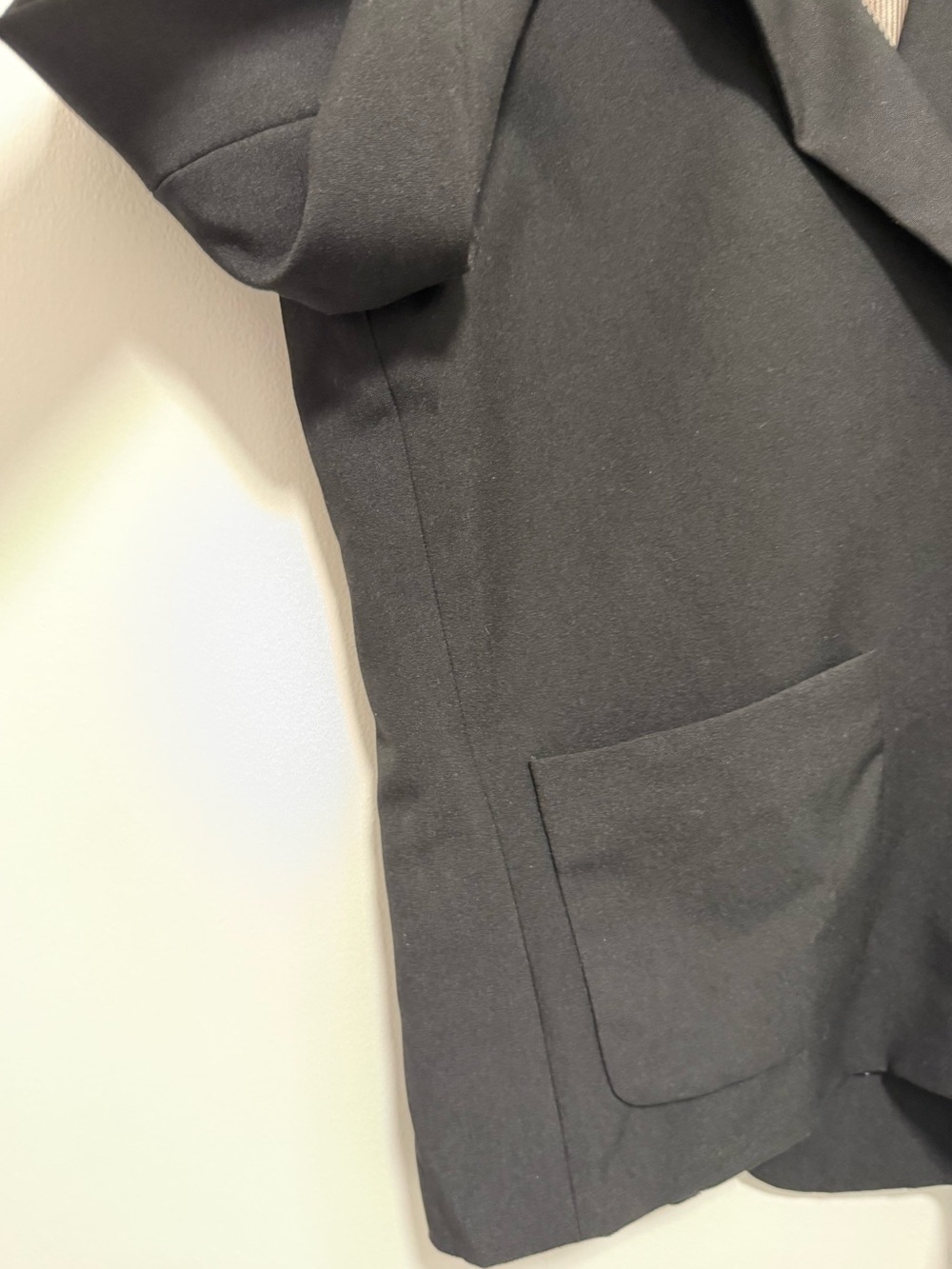 Forever 21 Black Boyfriend Blazer Jacket Size Small - Picture 7 of 11